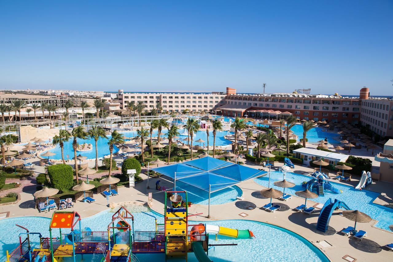 Titanic Aqua Park Resort - Families And Couples Only Hurghada Buitenkant foto